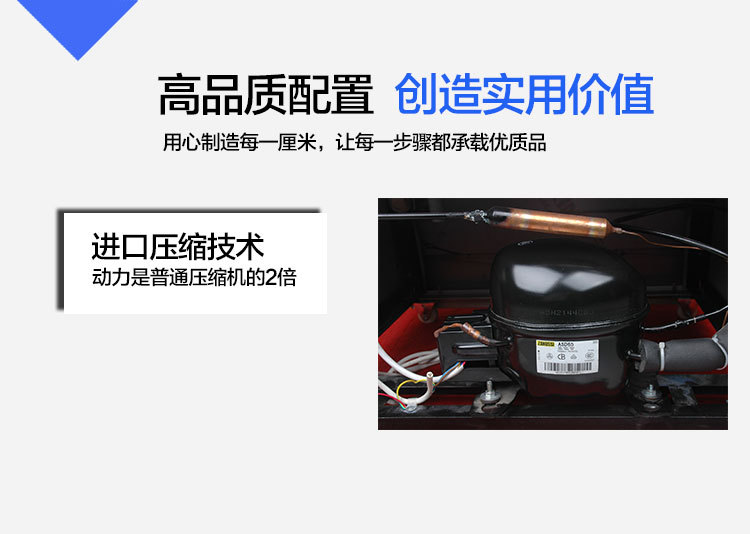 商用冰柜立式四六门冰箱冷柜 保鲜柜 冷藏柜 不锈钢冰柜