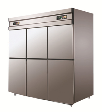 供应芙蓉六门立式冷柜|冷藏冰箱冷柜F1-BGJ-16A商用厨房冰箱