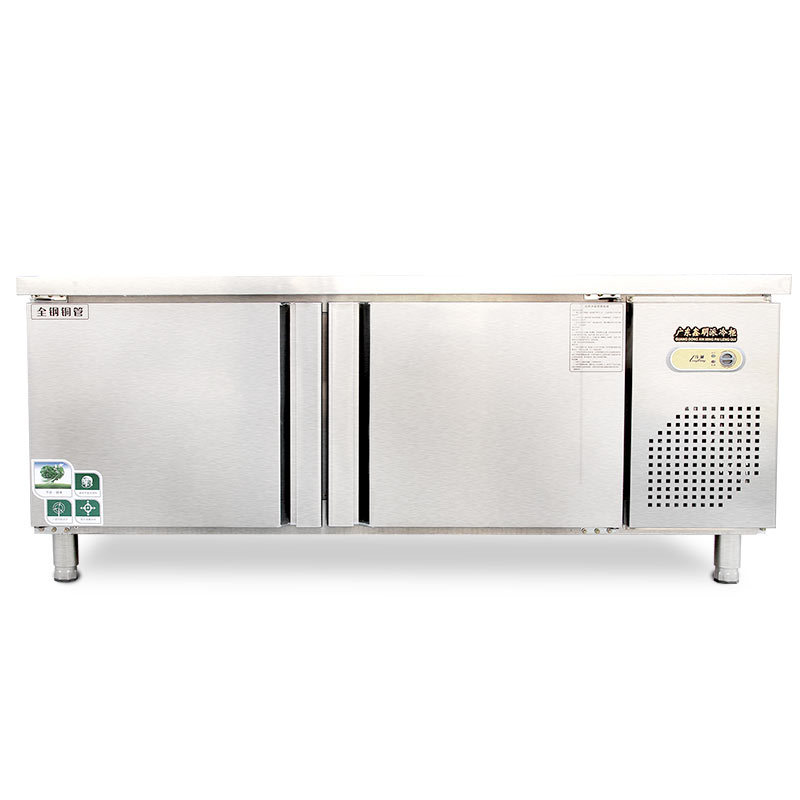 厂家直销定制商用卧式冷藏冷冻保鲜工作台厨房操作台冷柜