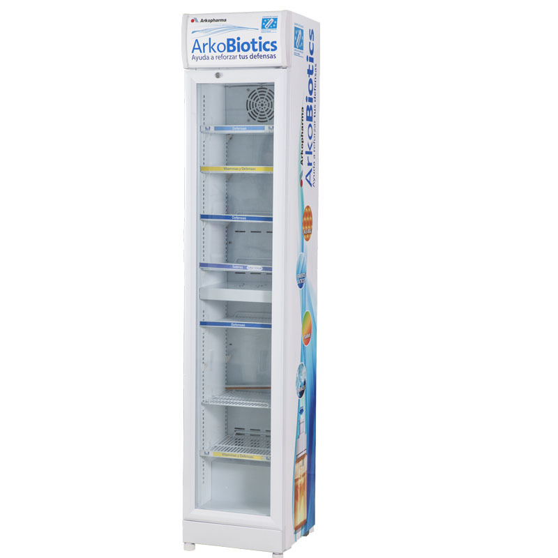 立式单门冷藏展示冰柜 商用便利食品冰箱保鲜柜GSP药品阴凉BC-105