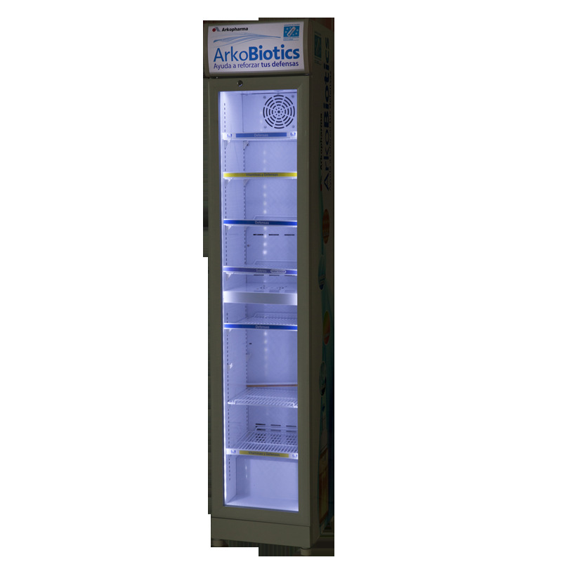 立式单门冷藏展示冰柜 商用便利食品冰箱保鲜柜GSP药品阴凉BC-105