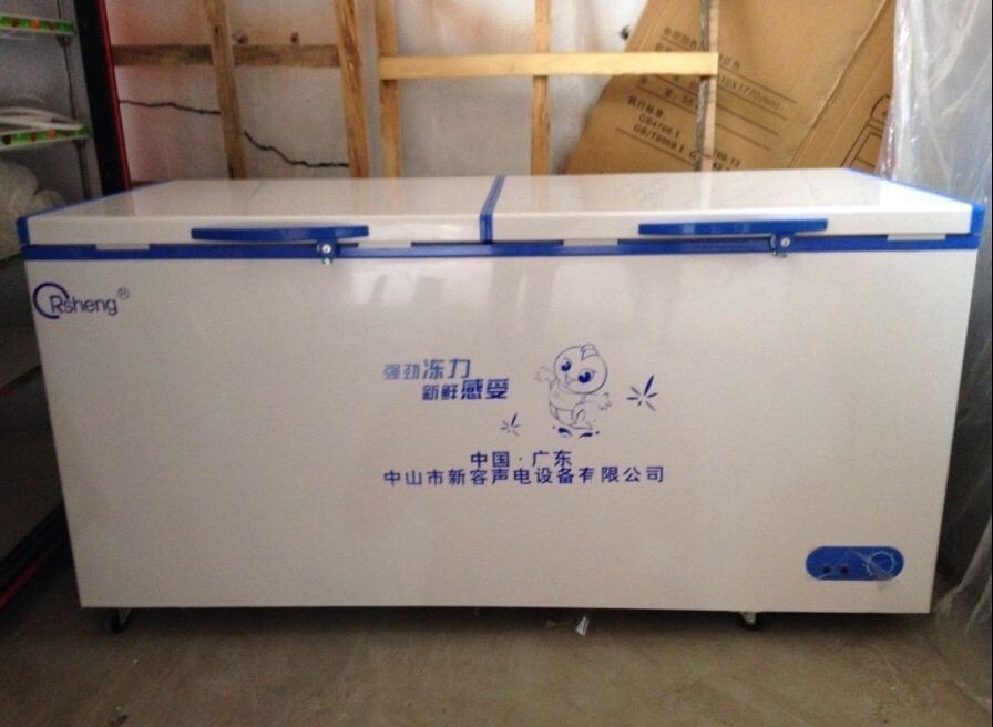 厂家供应新容声卧式冷藏展示柜 冷藏速冻单温转换 冷藏展示冰柜