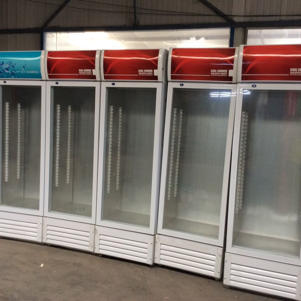 展示柜冷藏立式冰柜 商用冰箱饮料饮品保鲜柜 单门冷柜陈列柜