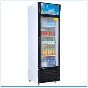 展示柜冷藏立式冰柜 商用冰箱饮料饮品保鲜柜 单门冷柜陈列柜