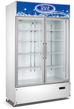 厂家供应三门分体展示冷柜 超市连锁店立式冷藏柜 牛奶保鲜柜
