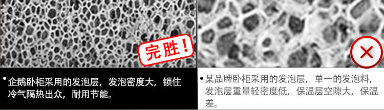 冷柜卧式冰柜便利店展示柜冻柜雪糕冷柜双温玻璃门冷冻冷藏178升