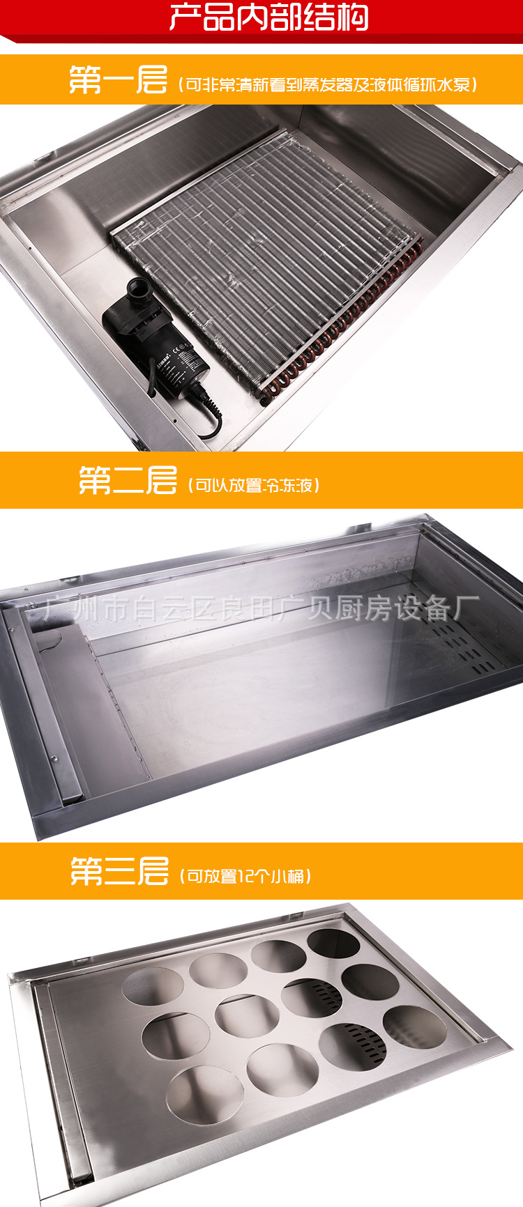 广贝商用12桶绵绵冰机刨冰机专用雪花绵绵冰机商用冰砖机厂家批发