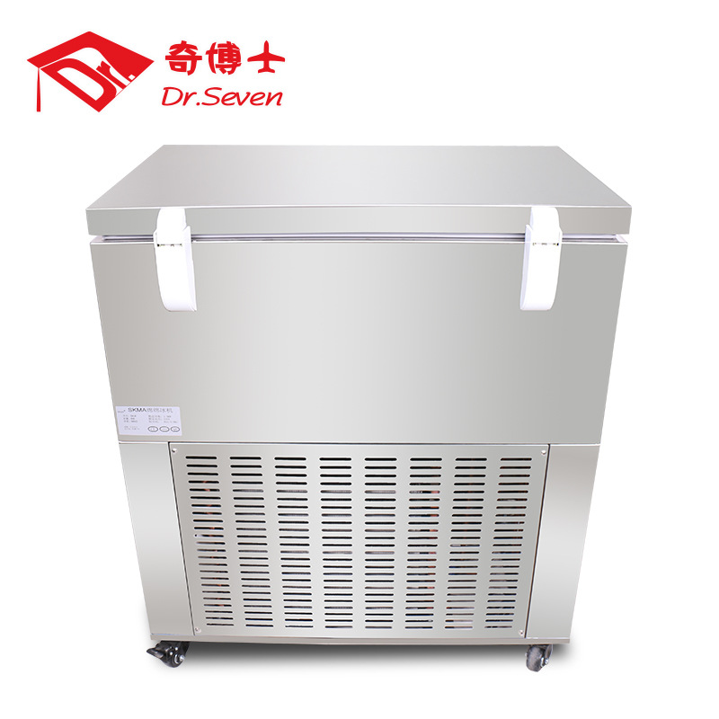 奇博士六桶绵绵冰机商用制冰机台湾玉柱刨冰冰柱机雪花绵绵冰砖机