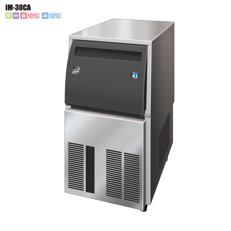 星崎IM-30CA商用一体式制冰机方形冰块奶茶咖啡店制冰机日产30kg