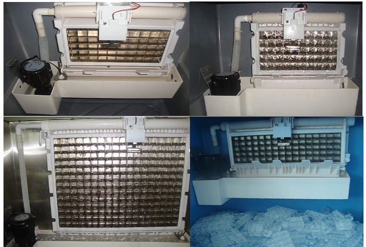 雪崎HS-120制冰机 商用全自动制冰机 方块冰制冰机厂家