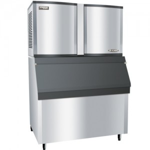 【斯图特】ST-1800分体式商用制冰机冰粒机奶茶店方冰颗粒机817kg
