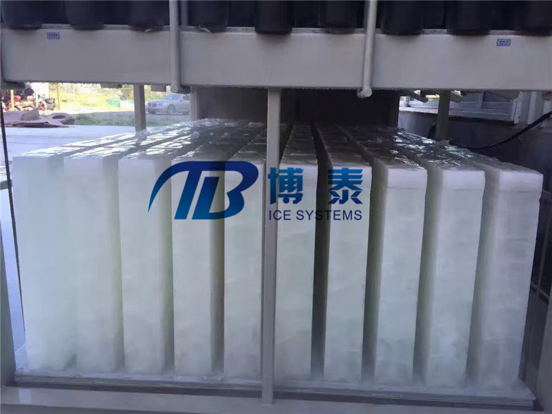 大型食用条冰 方冰管冰机制冷设备 直冷式块冰机 博泰专供