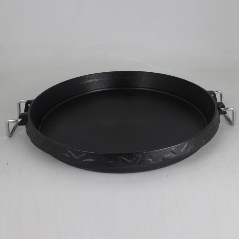 30厘米电磁炉/煤气灶用韩式烤盘烧烤盘铁板烧家用商用烤肉盘