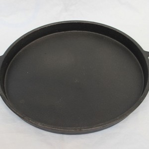 33厘米双耳韩式烧烤盘 铁板烧 铸铁烤盘 烤肉盘,商用铁板