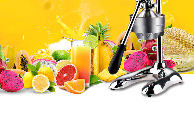 不锈钢手压榨压汁机商用手动家用水果榨汁机果汁机橙汁器挤石榴汁