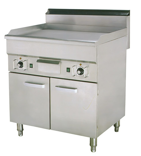 威尔宝EG750/WH 商用立式全平带柜电扒炉 西厨电热设备 电扒炉