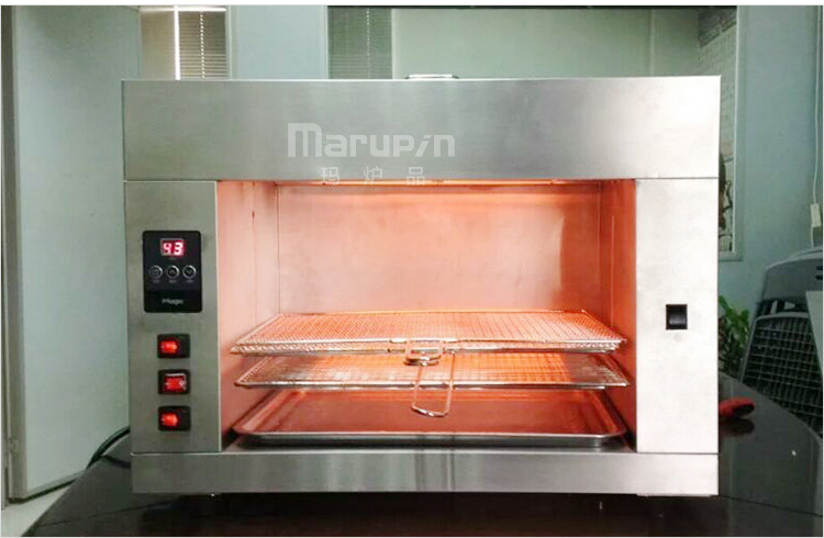 韩式电面火炉 智能自动升降上火电烤炉 不锈钢厨房酒店商用电烤炉