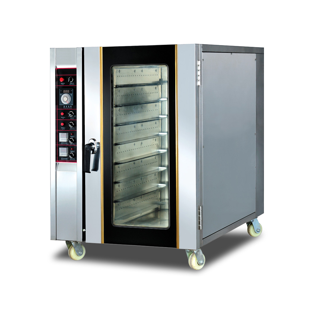 睿美电热风烤箱8盘 风循环电烘炉 面包烤箱电烤炉 商用大型电烤箱