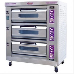 恒联PEO-6A 三层六盘喷涂比萨烘炉(石垫板) 商用电烤箱