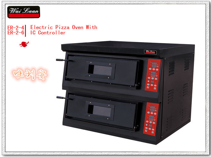 唯利安双层电热比萨炉ER-2-6 商用披萨炉 烤面包炉