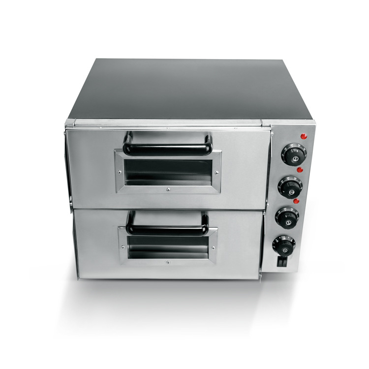 电烤箱商用　披萨炉烤炉 蛋糕面包烘焙电烤箱　双层比萨炉电烘炉