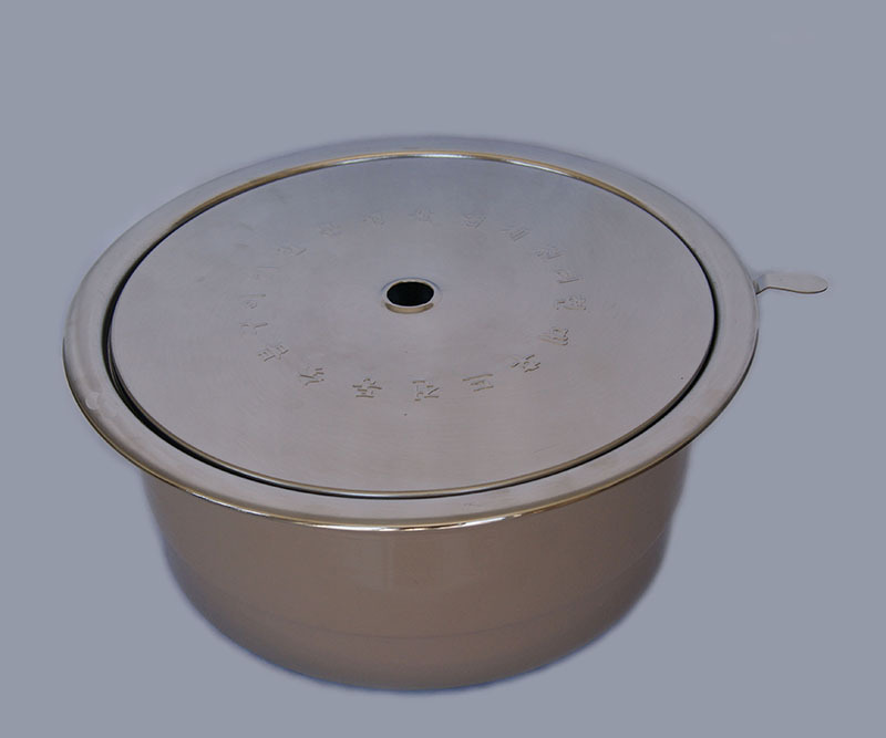 厂家直销 上排烟木炭烧烤炉 韩式圆形商用炭火烤肉炉KL-104烤肉锅