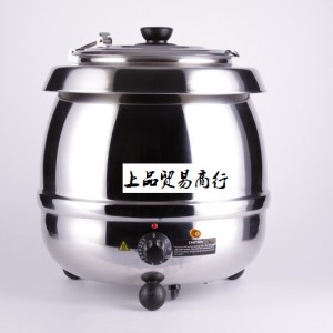 10L不锈钢电子暖汤炉暖汤锅商用玉米浓汤锅自助餐炉保温汤炉