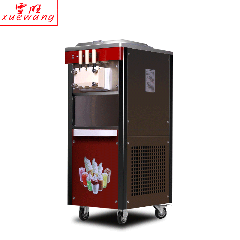 蜜雪冰城冰淇淋机商用全自动雪旺甜筒雪糕机软冰激凌机厂家直销