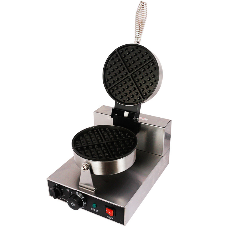商用松饼机华夫炉华夫饼机翻转华夫机格子Q饼电饼铛蛋糕机烤饼机