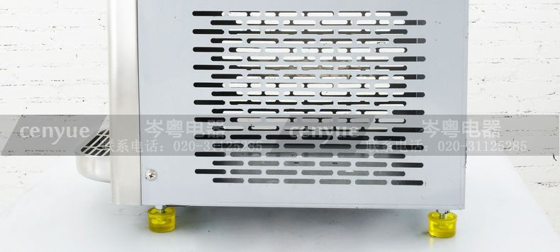 宇雪RB1116A 商用单缸台式甜筒机 不锈钢软式冰淇淋机