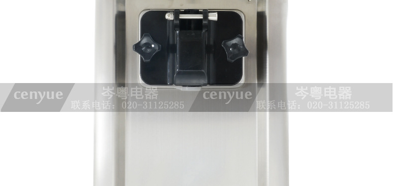 宇雪RB1116A 商用单缸台式甜筒机 不锈钢软式冰淇淋机