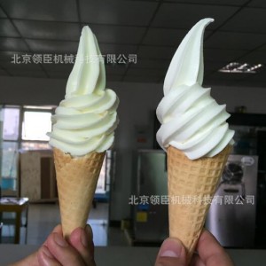 河北山东商用台式冰淇淋机 水果冰激凌机 单头蛋筒软冰淇淋机