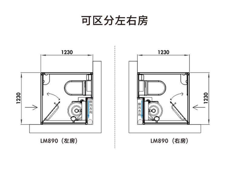 厂家直销整体卫生间集成一体式卫浴淋浴房一体式卫浴宾馆酒店医院