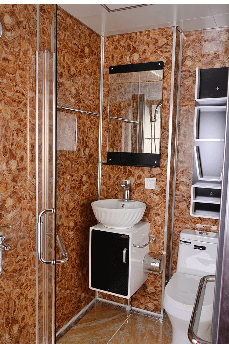 厂家直销整体卫生间集成一体式卫浴淋浴房一体式卫浴宾馆酒店医院