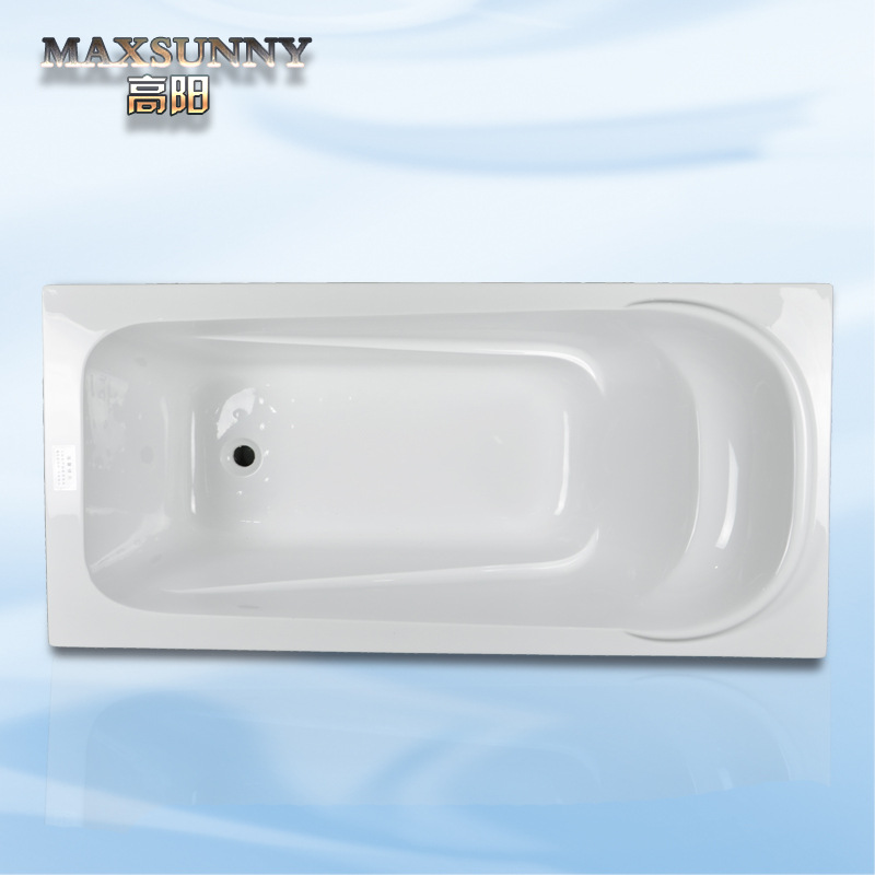 厂家直销 热款 1.0-1.8米亚克力嵌入式浴缸 工程酒店家用式浴盆