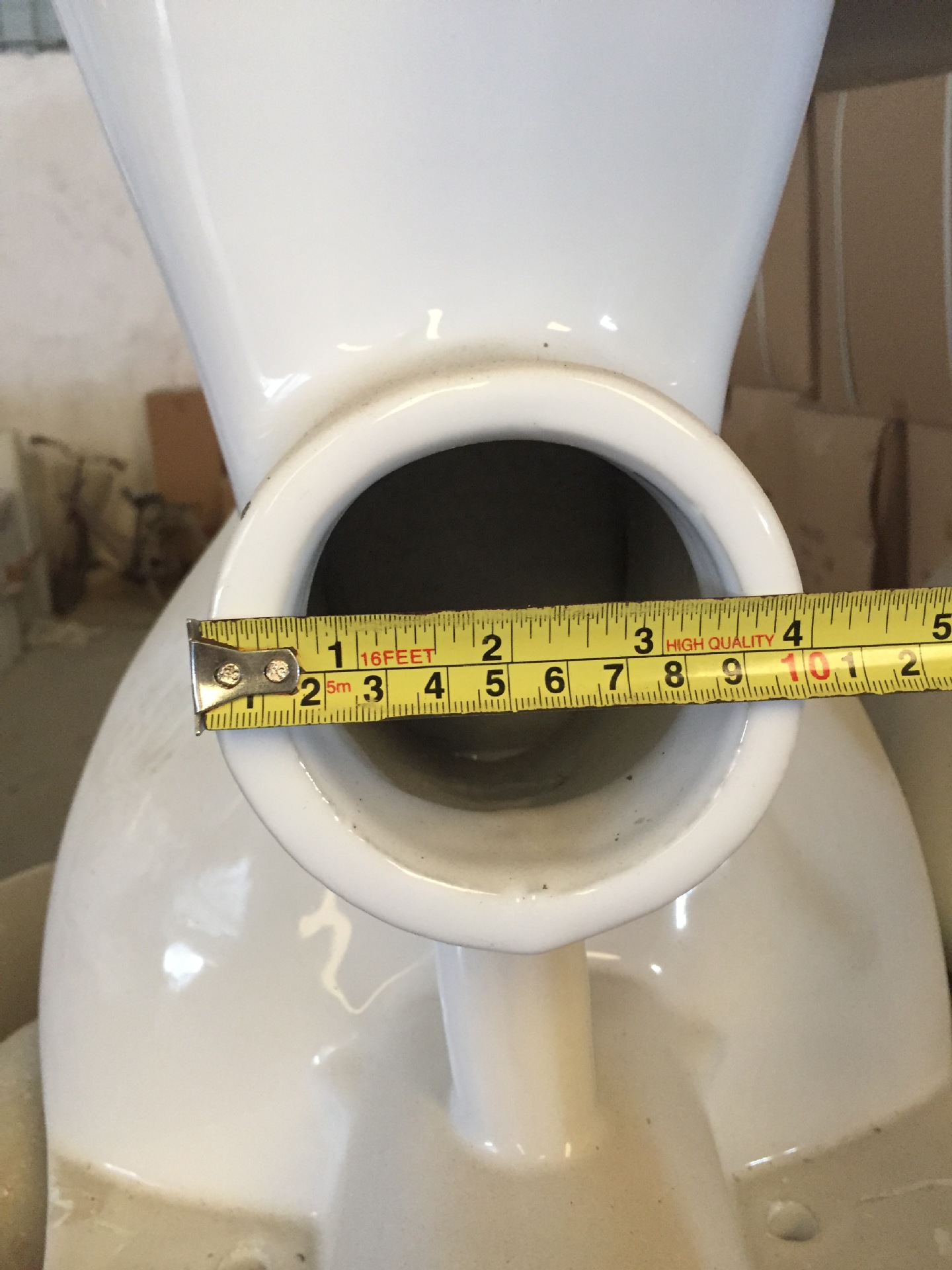 酒店工程分体式马桶 横排水分体座便器 出口陶瓷马桶 建筑洁具