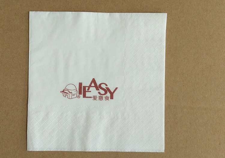 餐厅方巾纸2层230*230餐巾纸批发定制酒店散装纸巾印LOGO整箱包邮