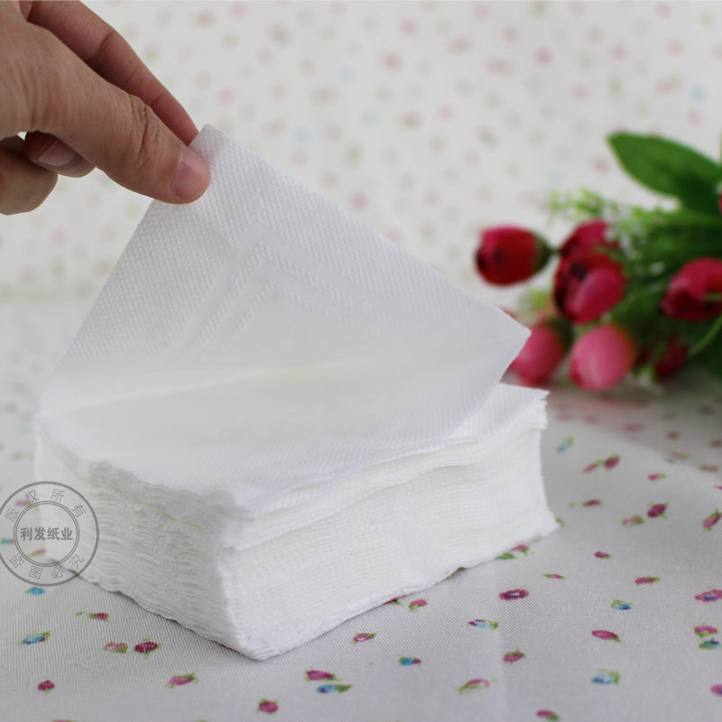 纯木浆餐巾纸 面巾纸 方巾纸批发 定做 印字餐巾纸 厂家直销