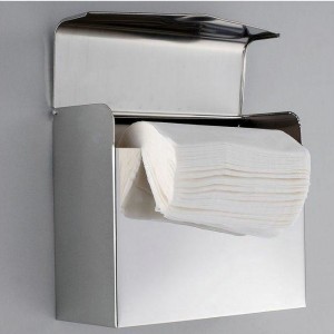 浴室卫生间厕纸架 不锈钢纸巾架 长方形纸巾盒 酒店宾馆手纸架