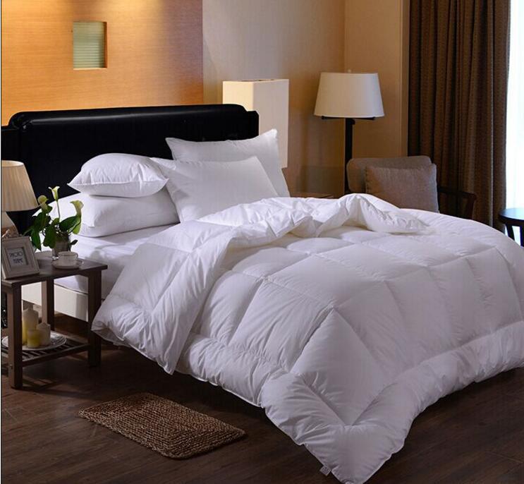 批发星级酒店布草宾馆床上用品被子纯棉羽丝绒被单双人棉被