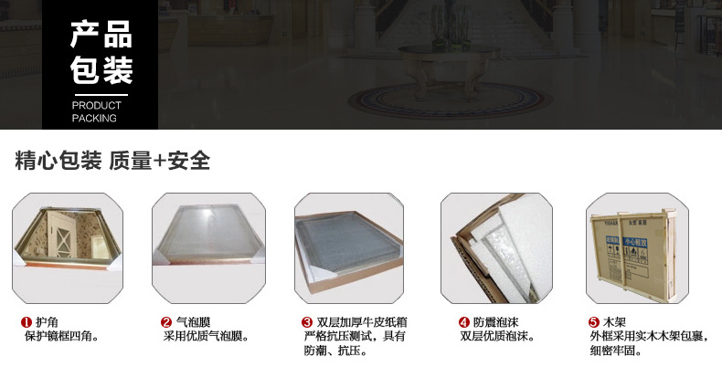 厂家热销 酒店工程灯镜 led浴室镜 背光镜 透光镜 新款 SIN318