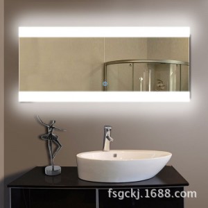 专业定制浴室镜 酒店工程镜 LED防雾镜 LED智能镜 高档浴室镜子