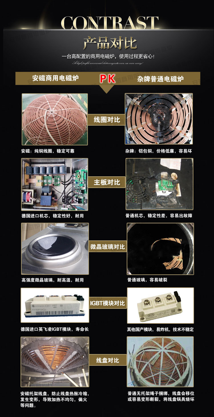安磁商用电磁煮面炉 九头电热煮面机 六孔电热汤面汤粉 麻辣烫炉