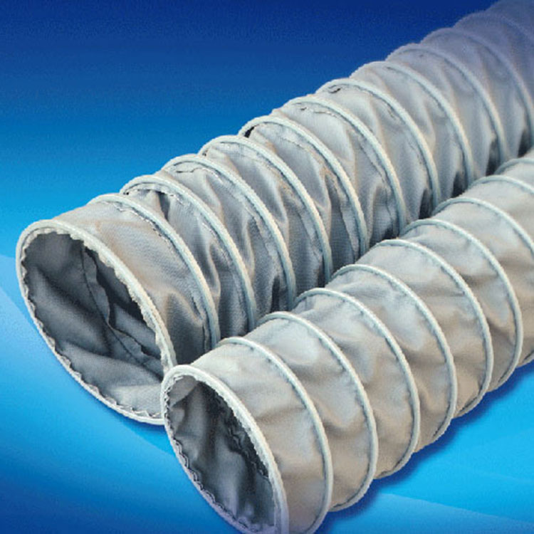 大口径高温螺旋伸缩风管 玻璃钢纤维伸缩软管 通风管道 质优价廉 