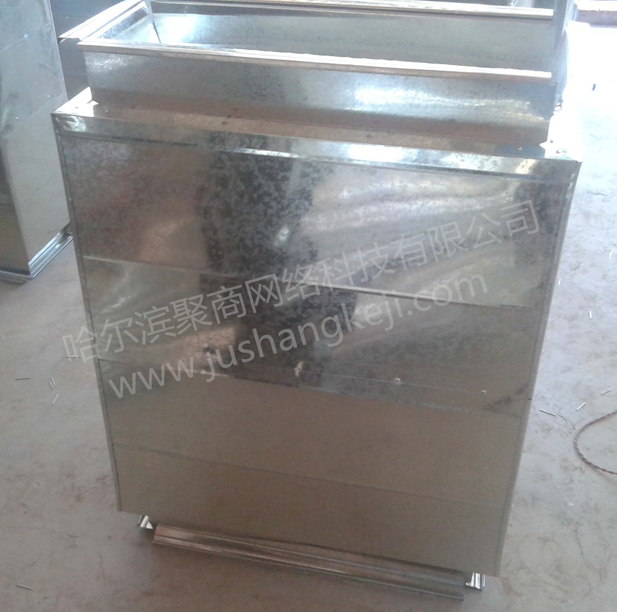 厂家直销阻抗消声器静压箱孔板消声器复合式消声器通风管道消声器