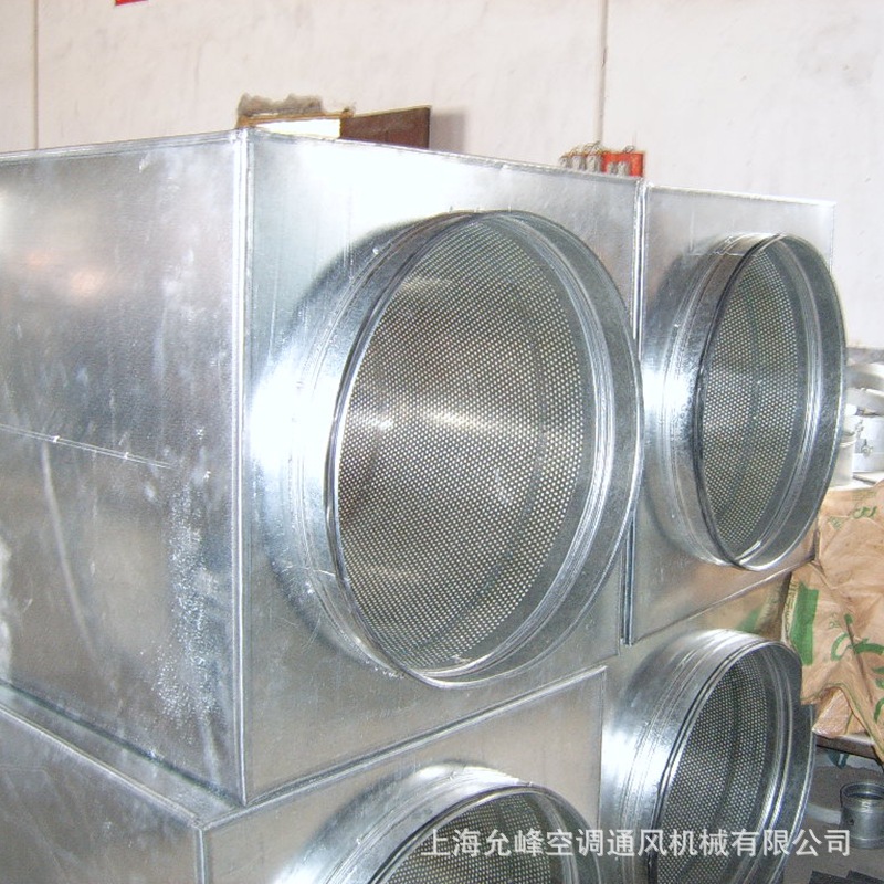 专业生产消声静压箱 微穿孔消声器静压箱 空调消声器 质量保证