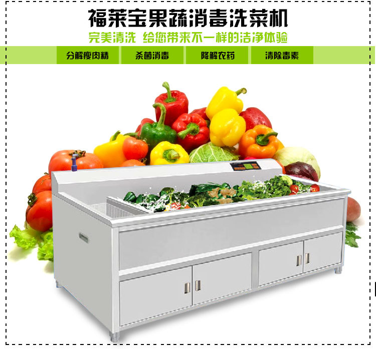 厂家供货全自动洗碗机 果蔬食品消毒洗菜机 清洗机 消毒洗碗机