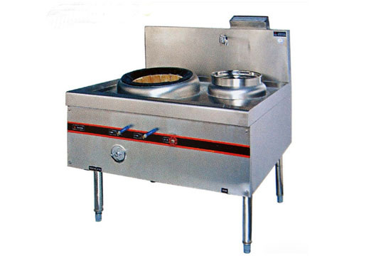 单头大炒炉 商用厨房设备大炒炉 不锈钢节能燃气大锅灶