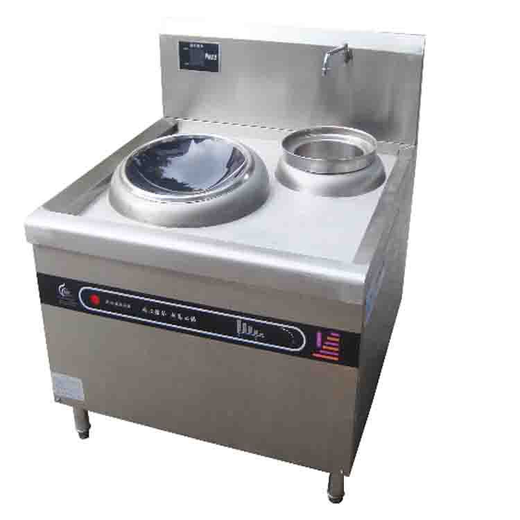 厨房设备厂家直销节能环保商用电磁炉单头单尾小炒炉免费保修两年