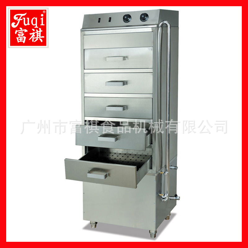 富祺+EH-5J五层电蒸柜 电海鲜蒸柜 蒸饭柜 食物蒸柜 质量保证